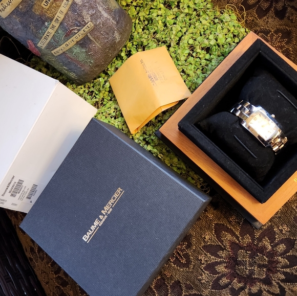 BAUME & MERCIER 2001 Hampton Milleis Cad Argent MOA08013 Timepiece Luxury Watch - Picture 7 of 16